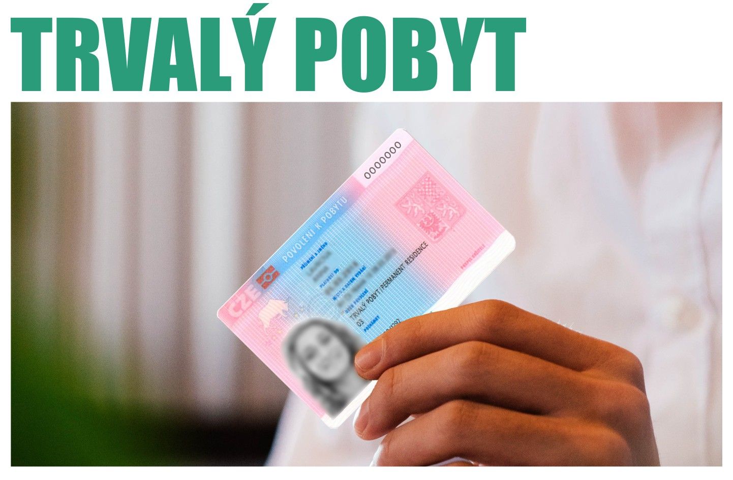 thẻ thường trú nhân Trvaly thẻ thường trú nhân Trvaly