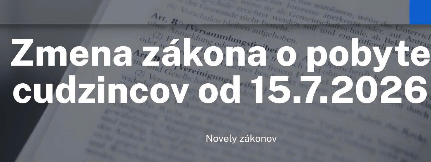 Thay đổi luật cư trú tại Slovakia năm 2026